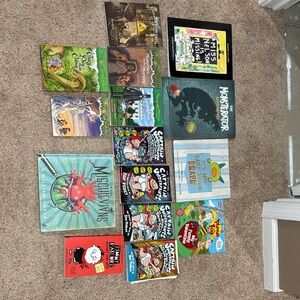 Colorful Children's Book Collection